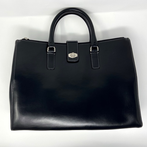 Franklin Covey Handbags - Franklin Covey leather tote work bag / briefcase